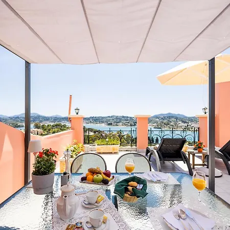 펜션 Swan House By Corfu Collection - Panoramic View In *