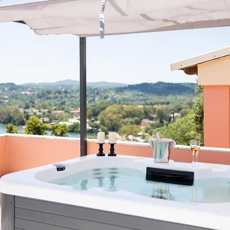 Swan House By Corfu Collection - Panoramic View In 펜션 코메넌