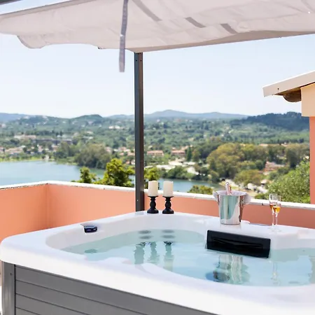 펜션 Swan House By Corfu Collection - Panoramic View In