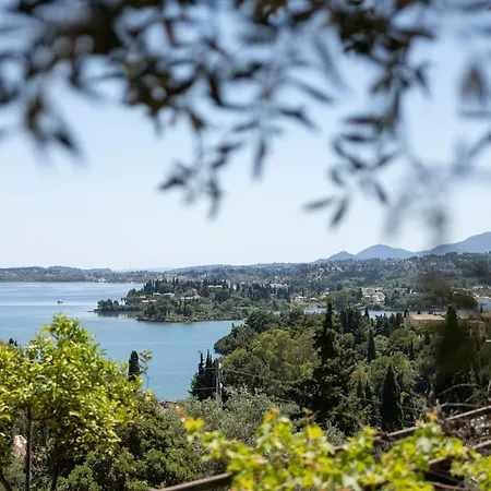 Swan House By Corfu Collection - Panoramic View In Ferienhaus